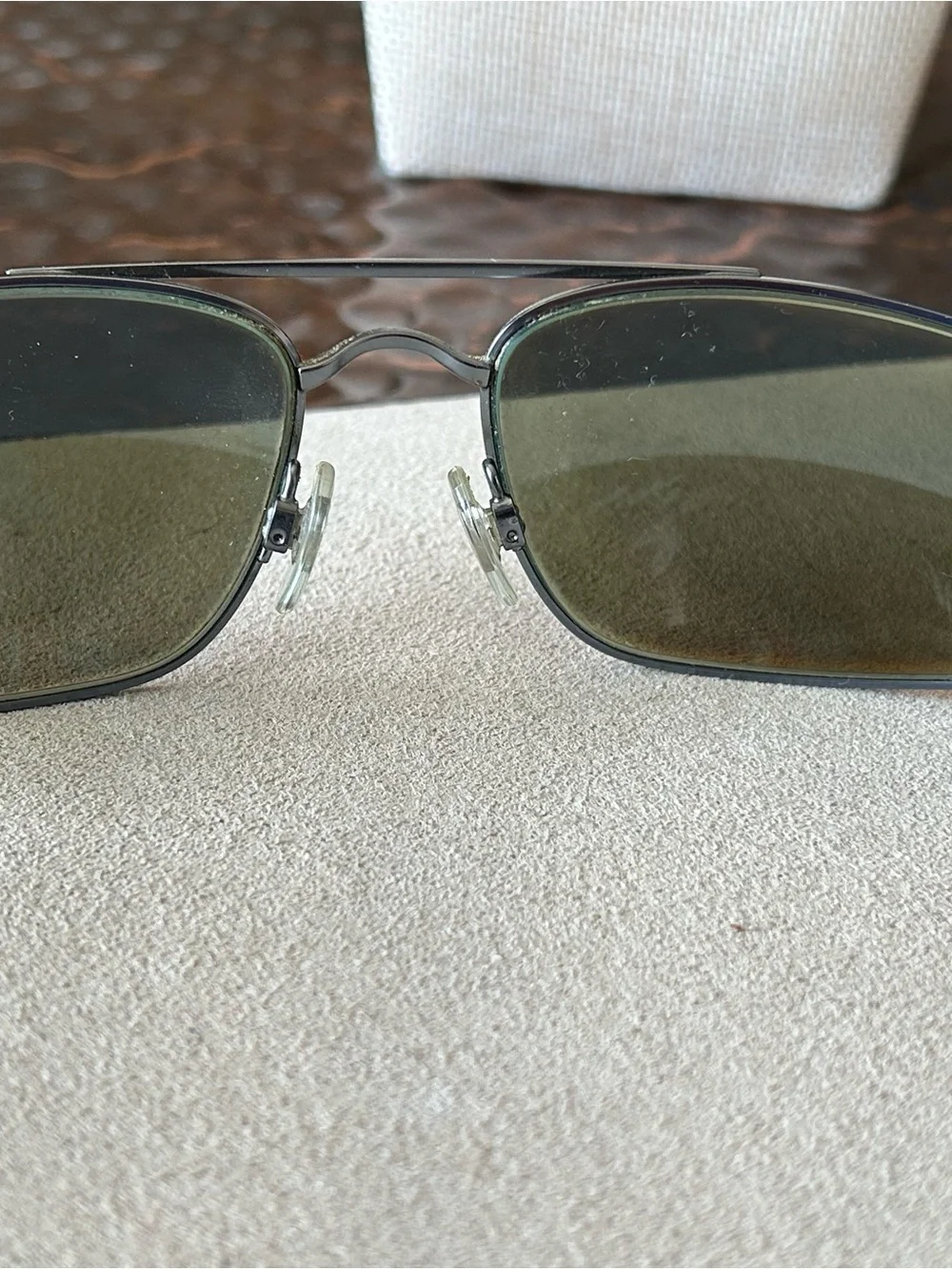 Revo Polarized Sunglasses — Black Frame with Blue Logo
